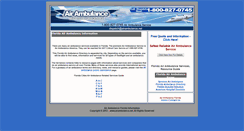 Desktop Screenshot of florida.airambulance.net